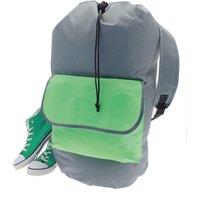 H&L Colour Block Laundry Bag in Grey