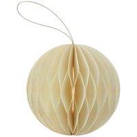 MidOcean Harmobauble Foldable Christmas Bauble in Beige