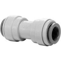 John Guest 1/4" Union Connector PI0408S (Pack of 10) in Grey