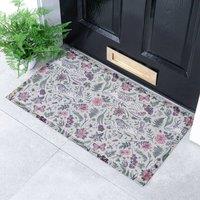 Artsy Mats Hare Wildflowers Doormat | Size: 40 cm x 70 cm