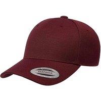 Flexfit by Yupoong Men's 5 Panel Classic Snapback Cap One Size in Burgundy