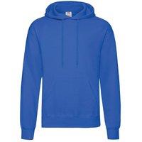 Fruit of the Loom Men's Hooded Sweatshirt Hoodie in Royal | Size: Medium