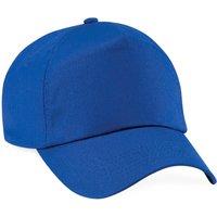Beechfield Men's Plain Original 5 Panel Baseball Cap in Royal