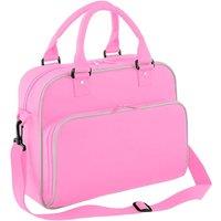 Bagbase Men's Compact Dance Messenger Bag (15 Litres) Pack of 2 in Dusty Pink
