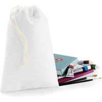 Bagbase Men's Sublimation Stuff Bag (4 Sizes) Pack of 2 in White | Size: Medium