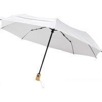 Avenue Men's Bo Foldable Auto Open Umbrella in White