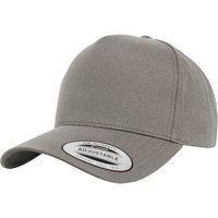 Flexfit by Yupoong Men's 5 Panel Classic Snapback Cap One Size in Grey