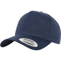 Flexfit by Yupoong Men's 5 Panel Classic Snapback Cap One Size in Navy