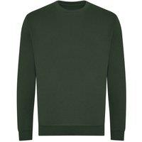 AWDis Men's Plain Sweatshirt in Bottle Green | Size: XL