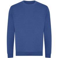 AWDis Men's Plain Sweatshirt in Blue | Size: Medium