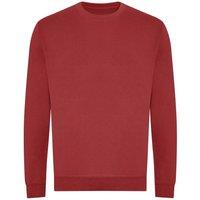 AWDis Men's Plain Sweatshirt in Dark Red | Size: XL