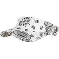 Flexfit Men's Bandana Visor in White