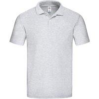 Fruit of the Loom Men's Original Polo Shirt in Grey | Size: 3XL