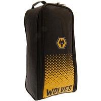 Wolverhampton Wanderers FC Men's Dot Fade Boot Bag in Black
