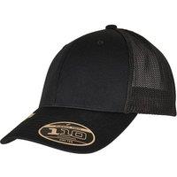 Flexfit Men's Alpha Shape Trucker Cap in Black