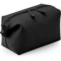 Bagbase Men's Matte PU Accessory Bag in Black