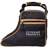 Supreme Products Men's Pro Groom Leather Handled Boot Bag in Black