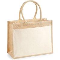 Westford Mill Men's Jute Pocket Shopper in Natural