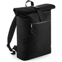 Bagbase Men's Roll Top Backpack in Black
