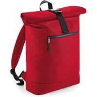 Bagbase Men's Roll Top Backpack in Red
