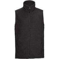Russell Men's Outdoor Fleece Gilet in Black | Size: XS