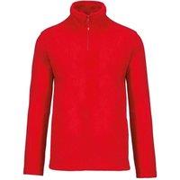 Kariban Men's Enzo Fleece Top in Red | Size: 2XL