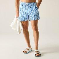 Regatta Men's Loras Quick-Dry Swim Shorts in Bright Blue | Size: Medium