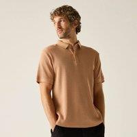 Regatta Men's Adino Waffle Polo in Terracotta | Size: XL