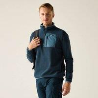 Regatta Men's Frankie Half Zip Fleece in Dark Blue | Size: 3XL