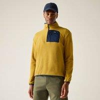 Regatta Men's Frankie Half Zip Fleece in Mustard | Size: XL
