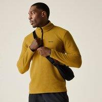 Regatta Men's Thompson Lightweight Half Zip Fleece in Gold | Size: Medium