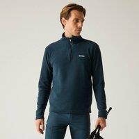 Regatta Men's Thompson Lightweight Half Zip Fleece in Midnight | Size: Medium
