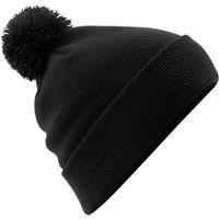Beechfield Men's Original Pom Pom Beanie in Black
