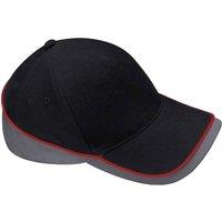 Beechfield Men's Teamwear Competition Cap in Black