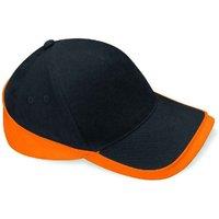 Beechfield Men's Teamwear Competition Cap in Jet Black