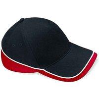 Beechfield Men's Teamwear Competition Cap in Dark Red