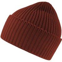 Atlantis Men's Oak Chunky Knit Beanie in Light Brown