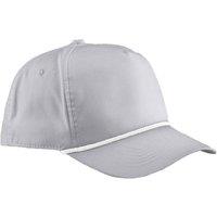 Beechfield Men's Rope Detail Baseball Cap in Light Grey