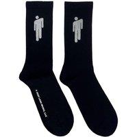 Billie Eilish Men's Blohsh Logo Ankle Socks in Black | Size: 7-11