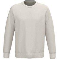 Native Spirit Men's Crew Neck Sweatshirt in Ivory | Size: 2XS