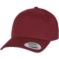 Flexfit by Yupoong Men's 5 Panel Classic Snapback Cap One Size in Maroon
