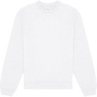 Bella + Canvas Men's Heavyweight Crew Neck Sweatshirt in White | Size: Large