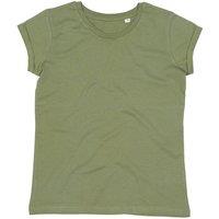 Mantis Women's Roll Sleeve Tee in Lime | Size: Large