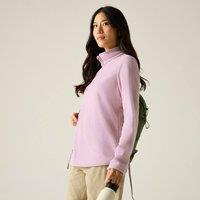 Regatta Women's Sweethart Lightweight Half Zip Fleece in Pale Pink | Size: 8