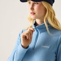 Regatta Women's Sweethart Lightweight Half Zip Fleece in Duck Egg Blue | Size: 14