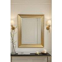 Yearn Mirrors Diamont Framed Gold Bevelled Mirror