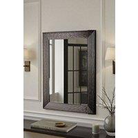 Yearn Mirrors Wave Bronze Framed Bevelled Wall Mirror