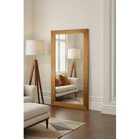 Yearn Mirrors Wave Full Length Gold Framed Bevelled Wall Mirror