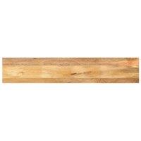 Berkfield Home Table Top 180x20x3.8 cm Rectangular Solid Wood Mango in Brown