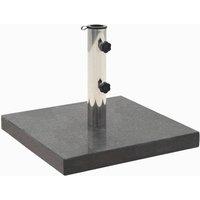 Berkfield Home Parasol Base Granite 28.5 kg Square Black